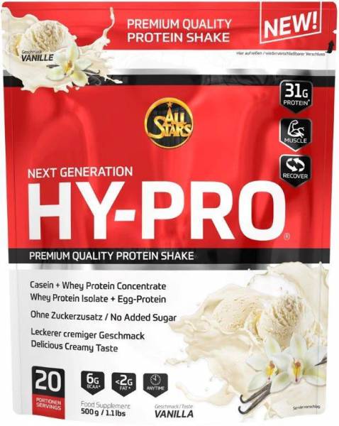 All Stars Hy-Pro 85 Protein 500g Beutel