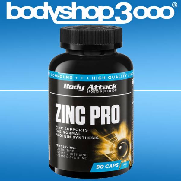 Body Attack Zinc PRO - 90 Caps