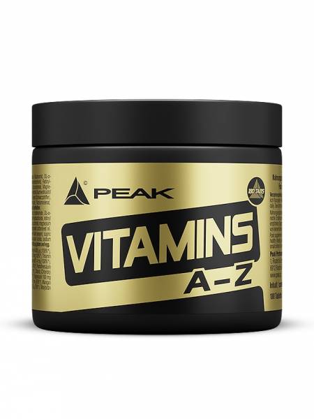 Peak - Vitamins A-Z 180 Tabletten