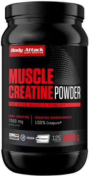 Body Attack Muscle Creatine Creapure 1000g