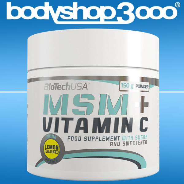 Biotech USA - MSM + Vitamin C 150g